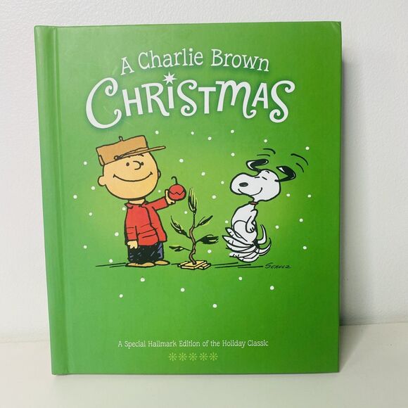 Hallmark Charlie Brown Christmas Recordable Book Collectible Holiday -No working - Picture 1 of 7